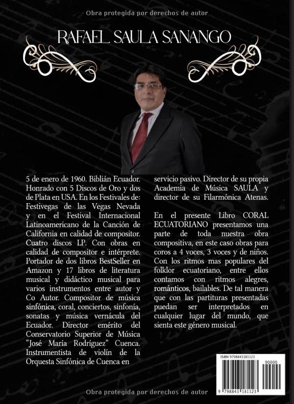 Miniatura 2 de CORAL ECUATORIANO Ritmos Ecuatorianos para Coros del Mundo (Spanish Edition)