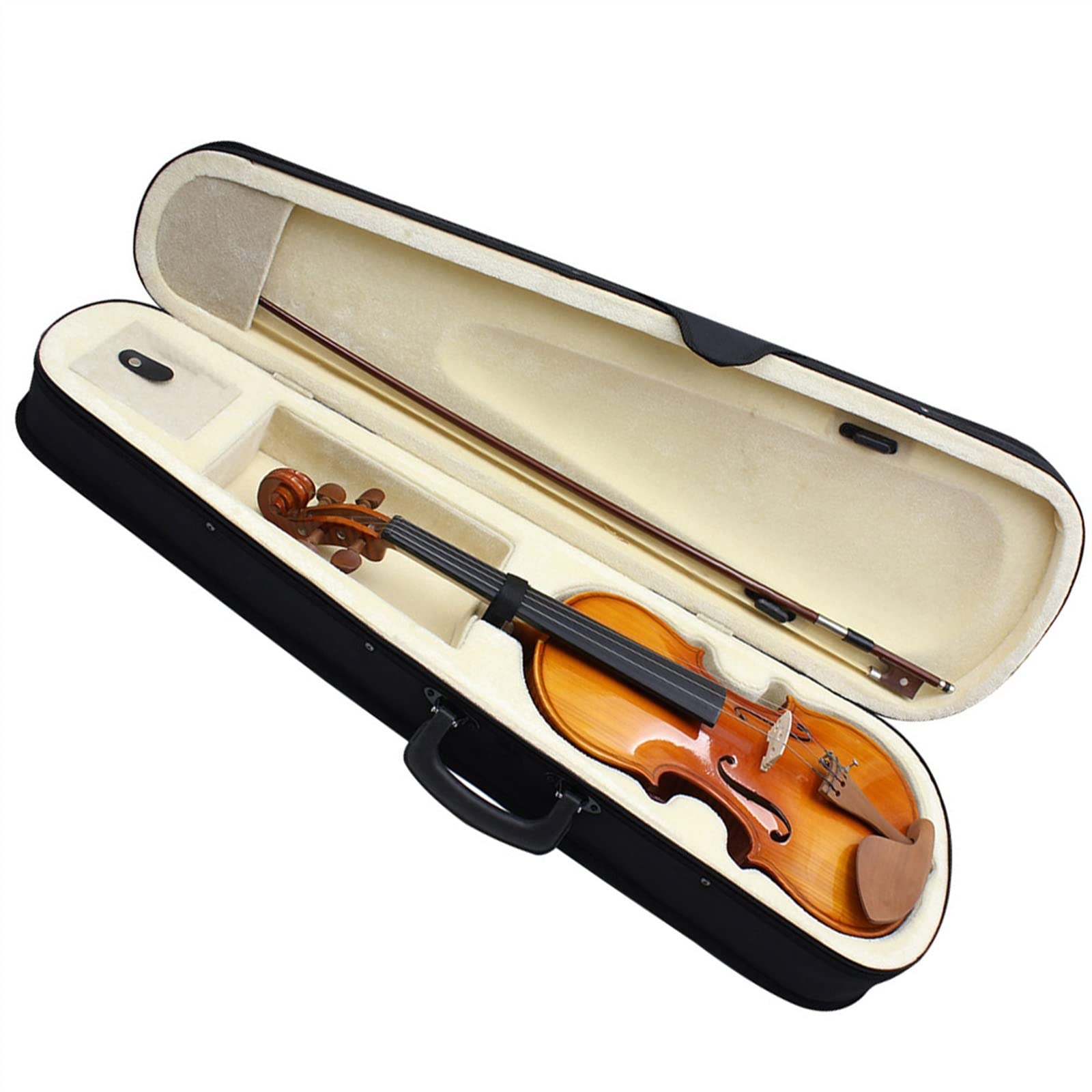 Erwachsene violine Violine Full Size Jujube Wood Tiger-Stripes Bright Acoustic Violine Mit Case Bow Music Instrument Zubehör professionelles Violine