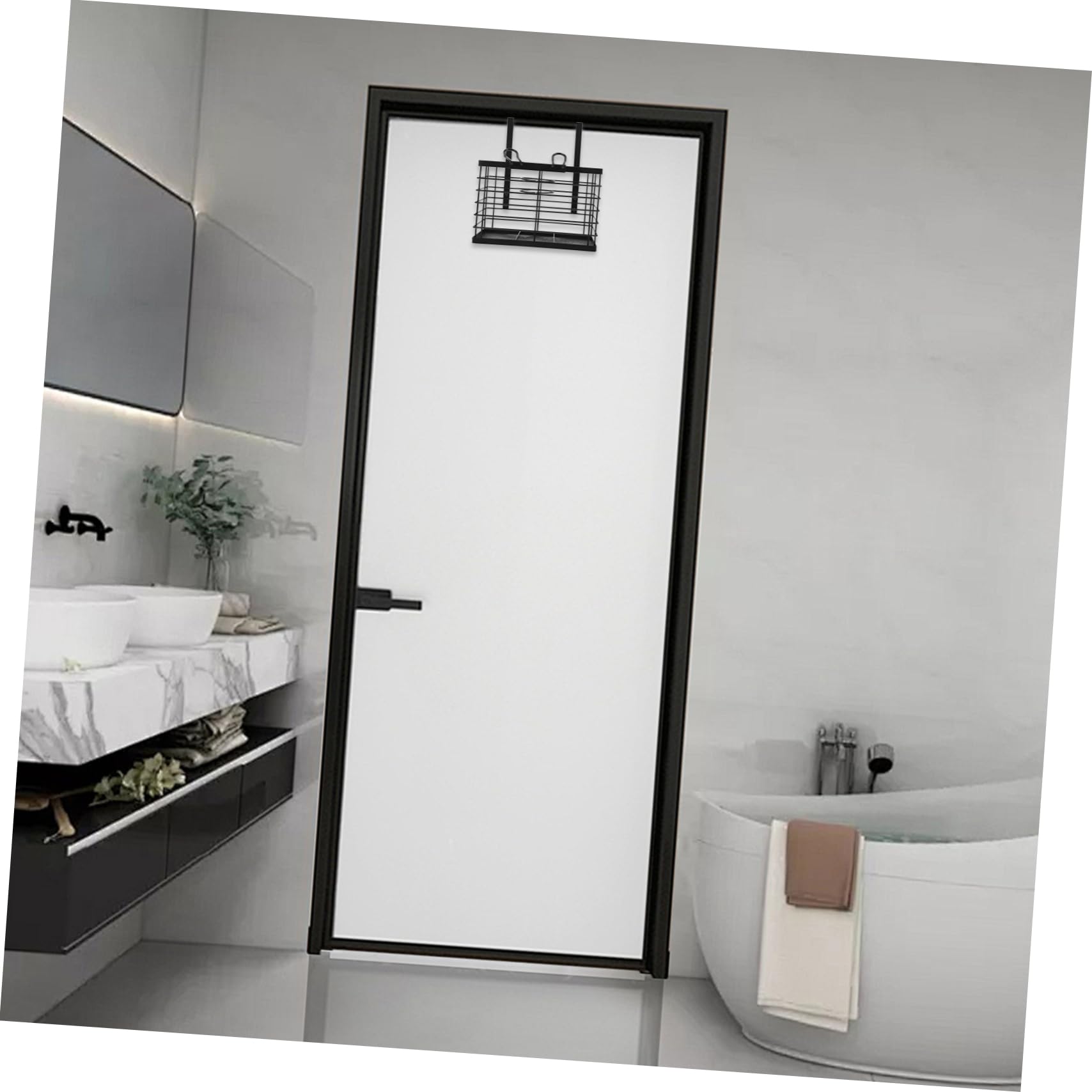 PRETYZOOM Supporto Per Asciugacapelli Regolabile Supporto Da Parete Organizer Per Piastra Per Scaffale Per Strumenti Per Lo Styling Organizer Per Strumenti Per