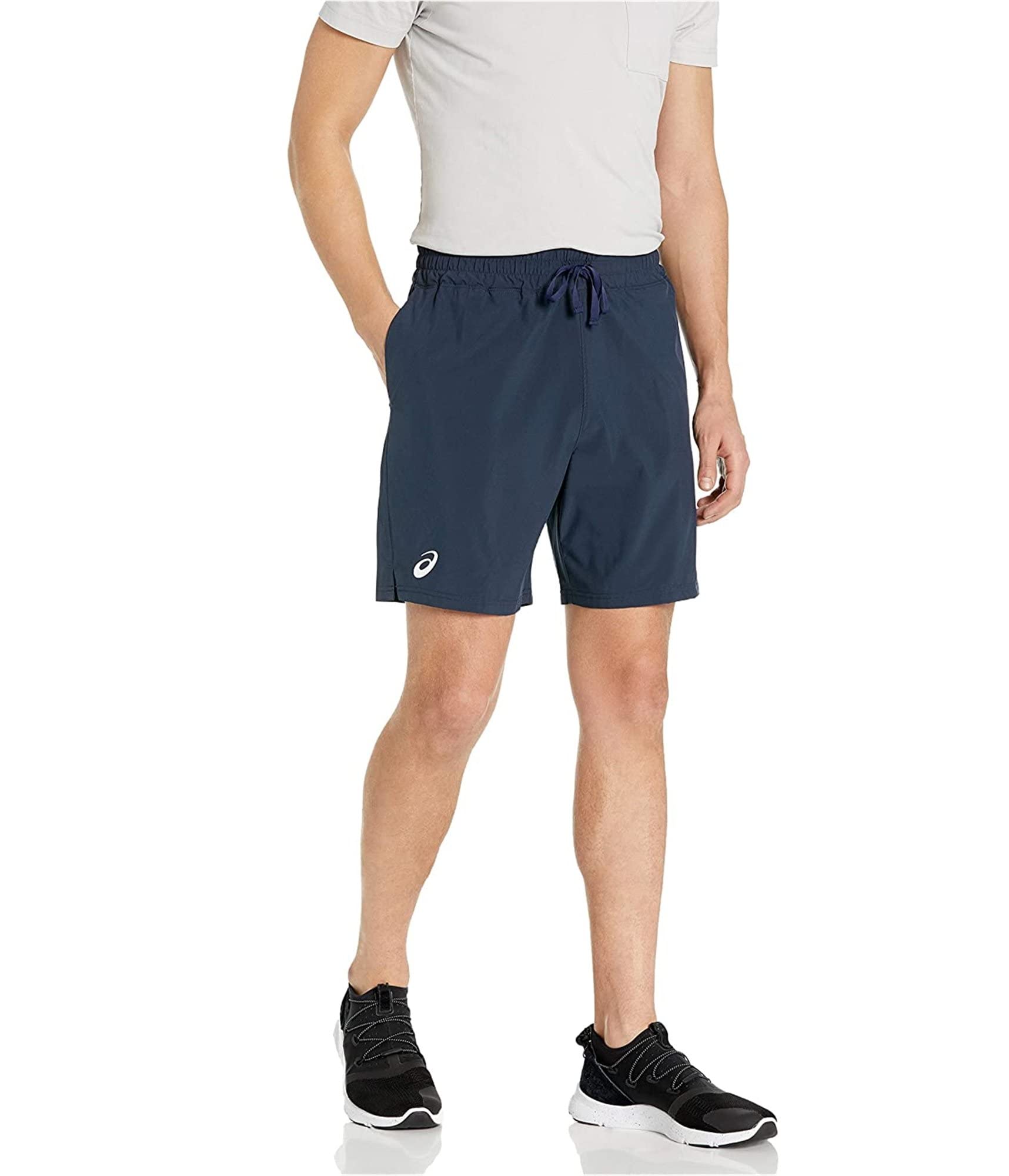 Mens Solid Athletic Workout Shorts