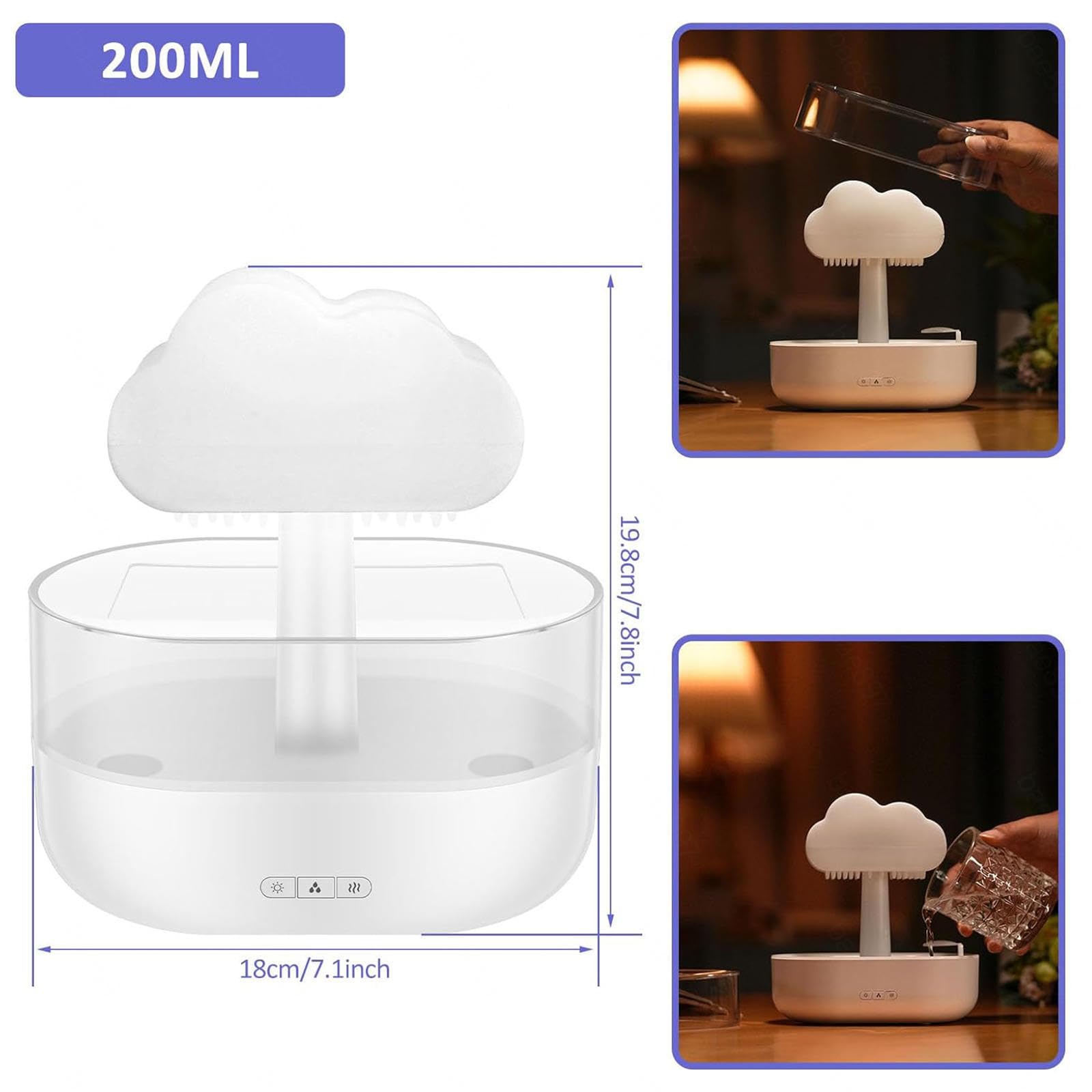 加湿器 大容量 3l 多機能 7色ライト ledライト 超音波 リモコン 2個 Amazon.co.jp: 【2023年冬 新登場】加湿器 卓上 3.5L大容量 超