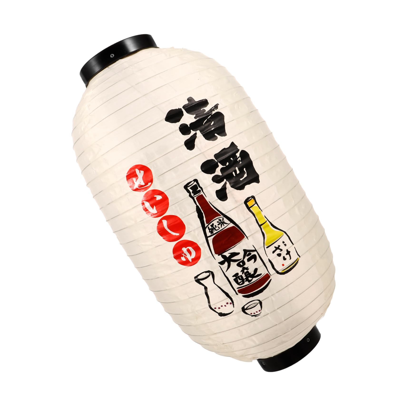 Housoutil Japanese Bar Lantern Silk Fabric Paper Lanterns Decorations Oriental Lampshade Japanese Restaurant Decor