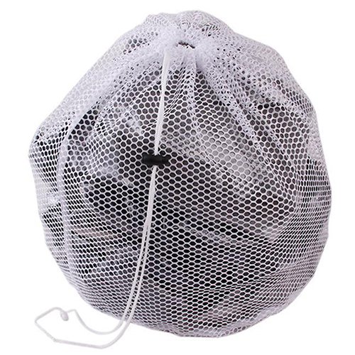 SANWOOD Laundry Bag Washing Machine Used Fine Coarse Mesh Net Drawstring Thickened Wash Bags Home Gadgets, Home Storage Gadgets - Coarse Mesh XL