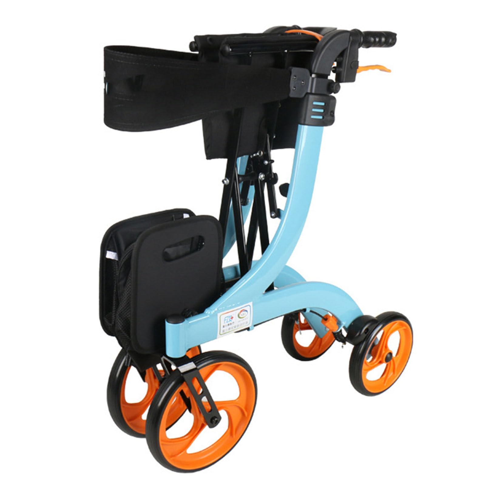 SXSLTSA Electric Wheelchair for Adults, Intelligent Power Folding Lightweight Foldable Motorized Compact Portable for Seniors Elderly and Disabled
