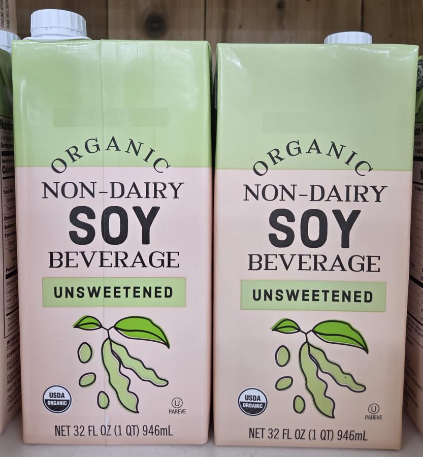 Amazon.com: Trader Joe Organic Non-Dairy SOY Beverage Unsweetened