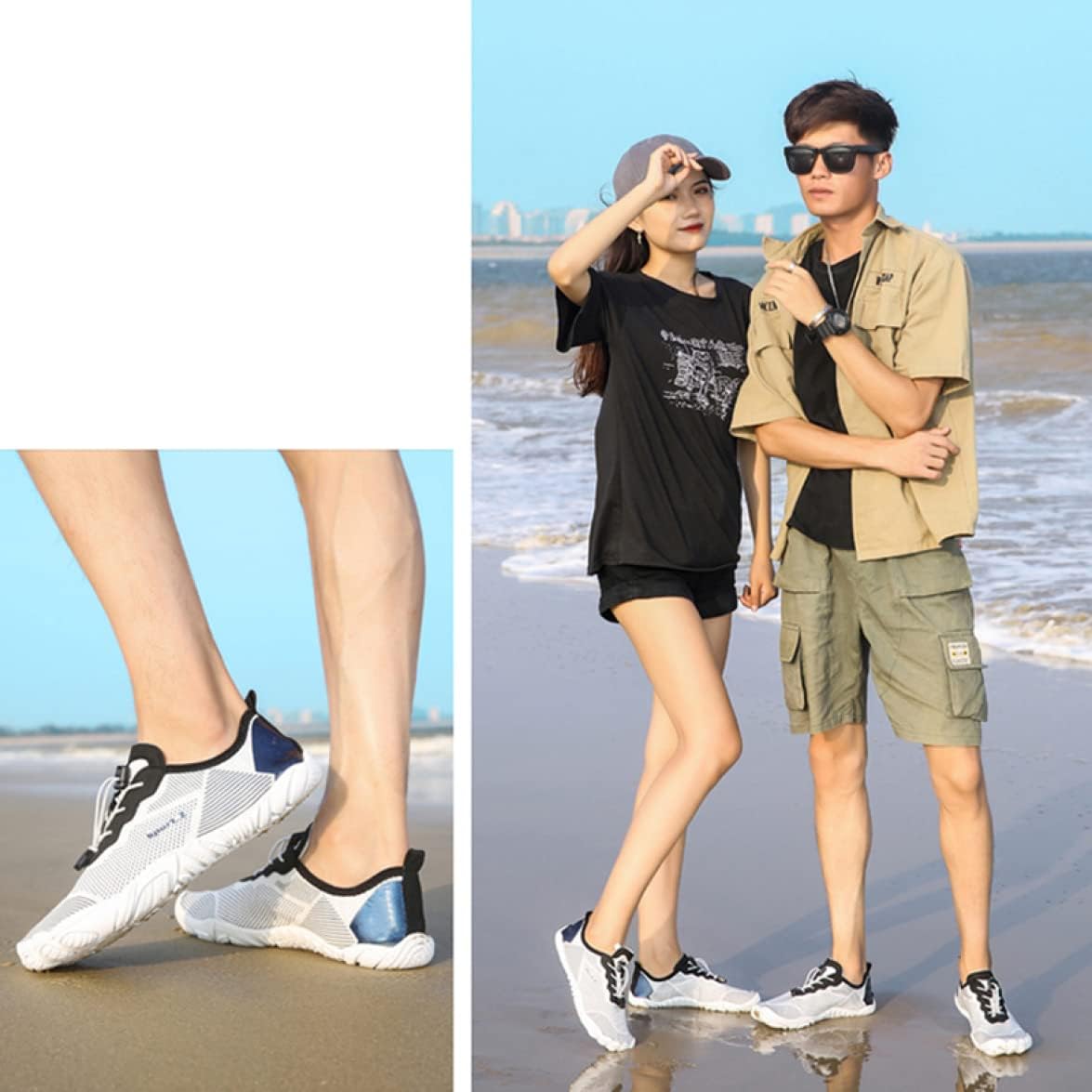 [AJGLJIYER LTD] アウトドアシューズ メンズ ウォーターシューズ アウトドア アクアシューズ ビーチシューズ 水陸両用