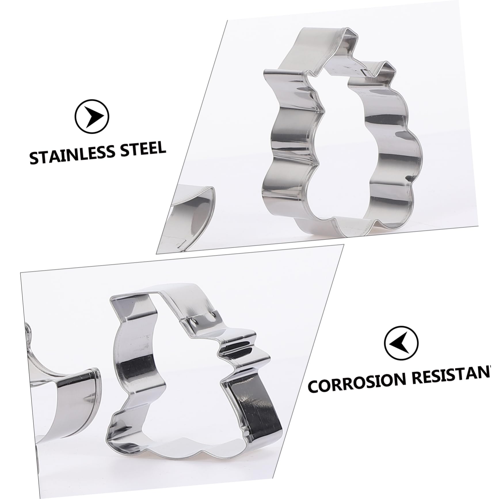 BESTonZON 27pièces Emporte Animaux Inoxydable Pour Biscuit Accessoires De Pâtisserie Pour Fêtes Gâteaux Cookies Et Sandwiches