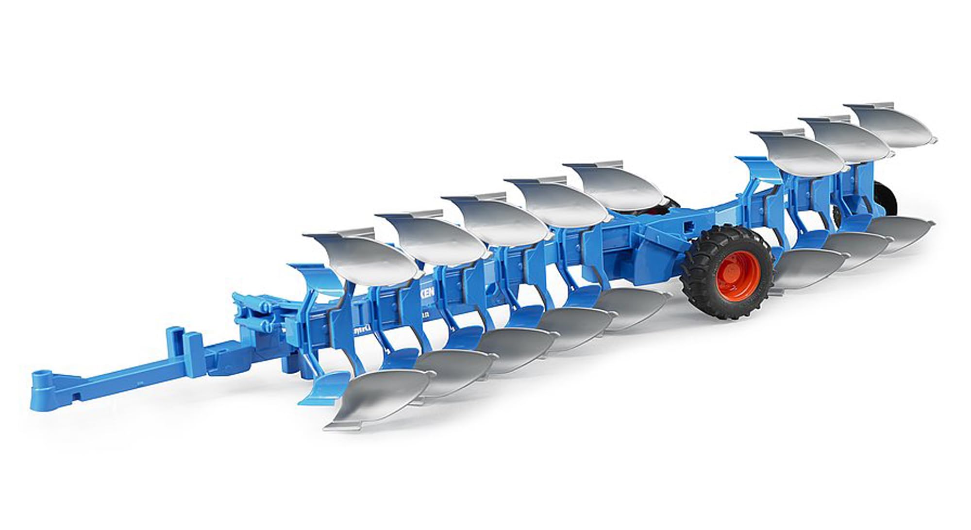 bruder 02250 - LEMKEN Vari-Titan arado reversible semisuspendido, remolque de tractor, granja, arado