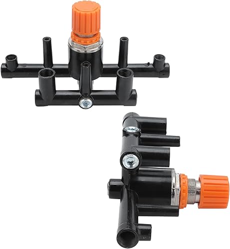 Miniatura 6 de Pieza de ajuste de válvula reguladora de presión, accesorios de interruptor de compresor de aire, fácil de reemplazar duradero M5 G1/4 G1/8 para