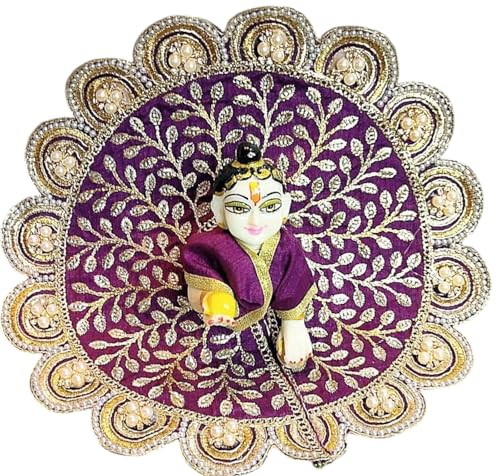 Image of Partish Laddu Gopal Heavy Diwali Janamashtmi Poshak Size 1 l Ladoo Gopal Dress l Bal Gopal l Kanha Ji Thakur Ji Dress(G)