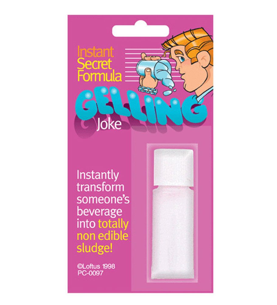 Loftus International Gelling Joke Instant Secret Formula | Transform Beverage Into Sludge