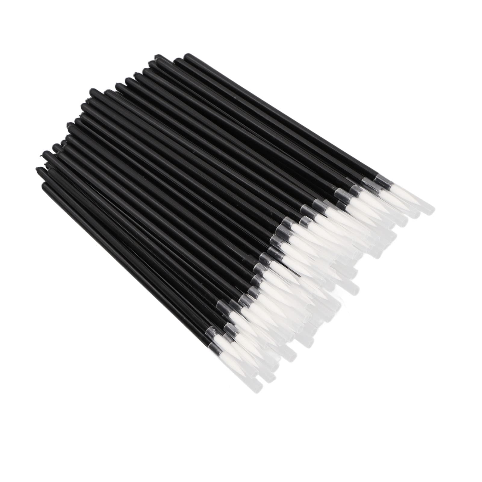 50pcs Thin Tip Disposable Eyeliner Brush, Eyeliner Makeup Brushes
