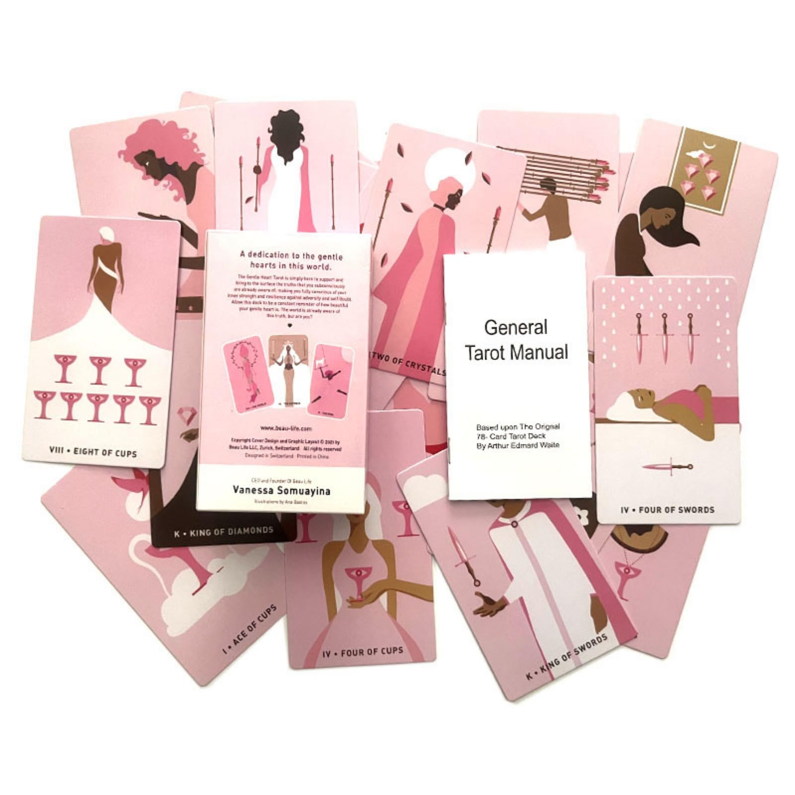 Gentle Heart Tarot - Abrace o poder do amor e da compaixão com