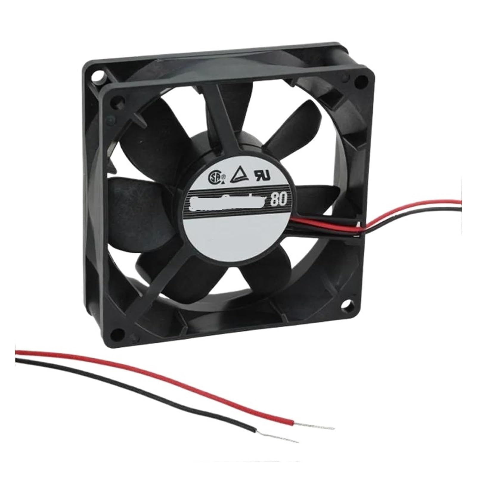 Lzikkgki One Color 9A0824s402 24Vdc Fan 80X80x25mm 2.4W 2Wire 3400Rpm