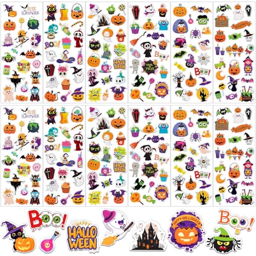 Halloween Aufkleber für Kinder