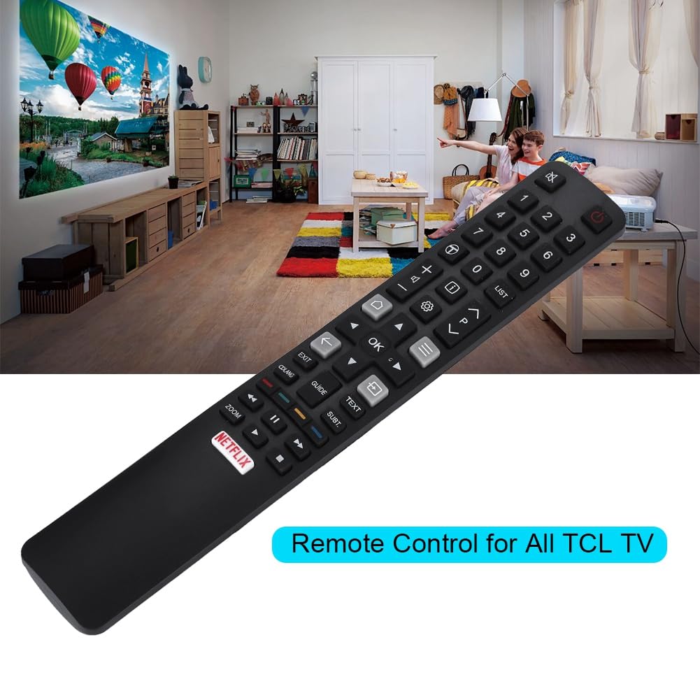 Wielofunkcyjny Pilot do Telewizora TCL z precyzyjną transmisją Sygnału i odległością Sterowania >8m