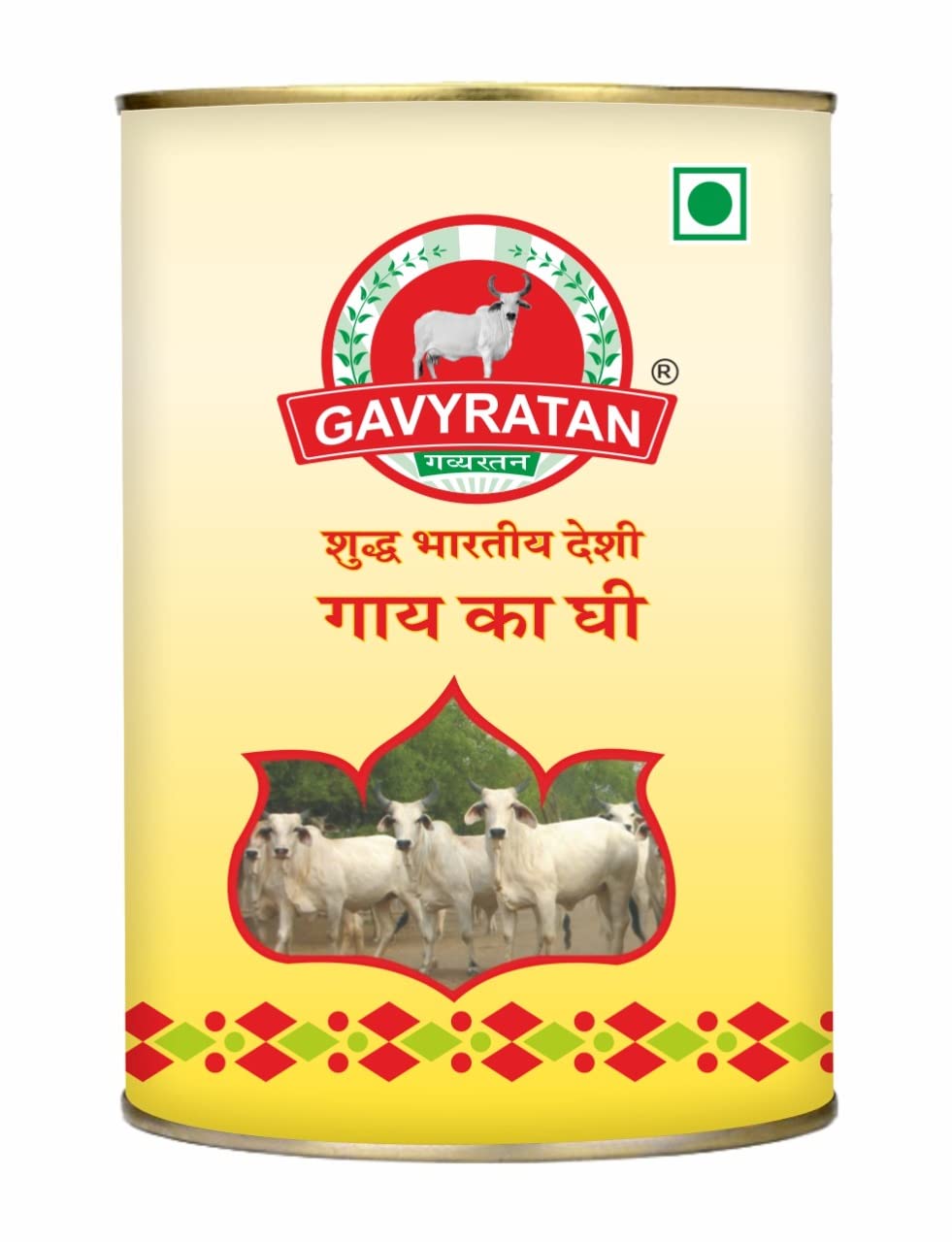 Gavyratan Desi Cow A2 Ghee 100% Organic Ghee in Pantry Vedic Bilona Method 1 Litre Ghee (Pack of 1) (B09Q96VS8Q) Amazon Price History, Amazon Price Tracker