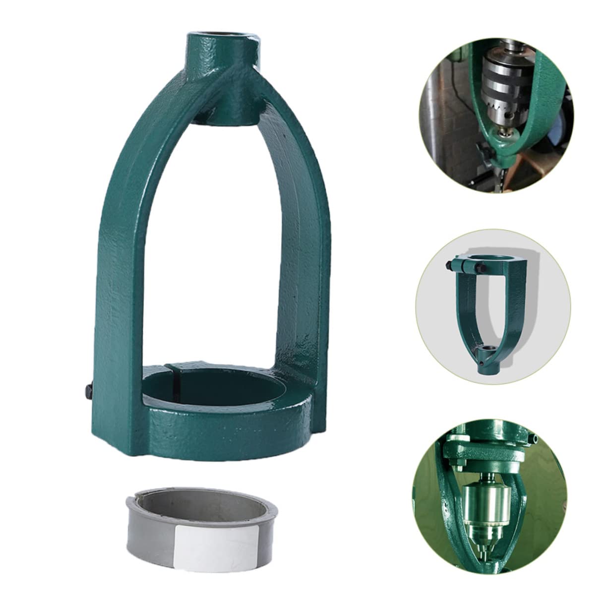 Convertidor de Mortajadora de Hierro Casquillo Reductor 65-60 | Accesorio para Taladro de Banco, Herramienta de Espiga para Carpintería, Resistente al Desgaste y Portátil