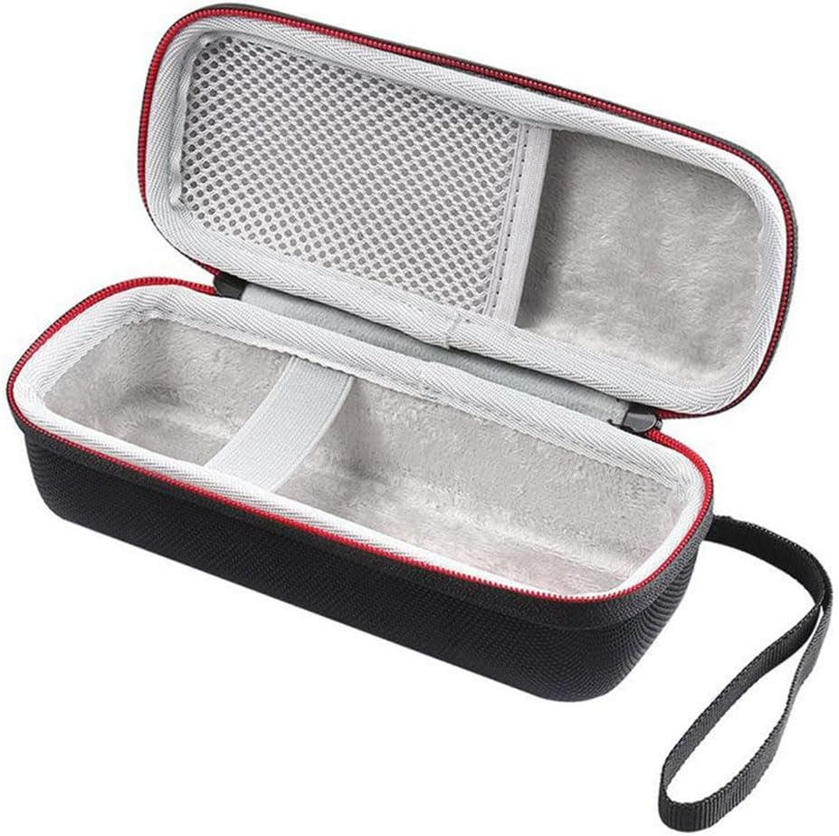 Image of VERTUS Carrying Case Storage Bag, Travel Case Cover for Soundcore by Anker Motion 100 / Soundcore 3 / Soundcore 2S / 2 Portable Speaker (Hard|Black)