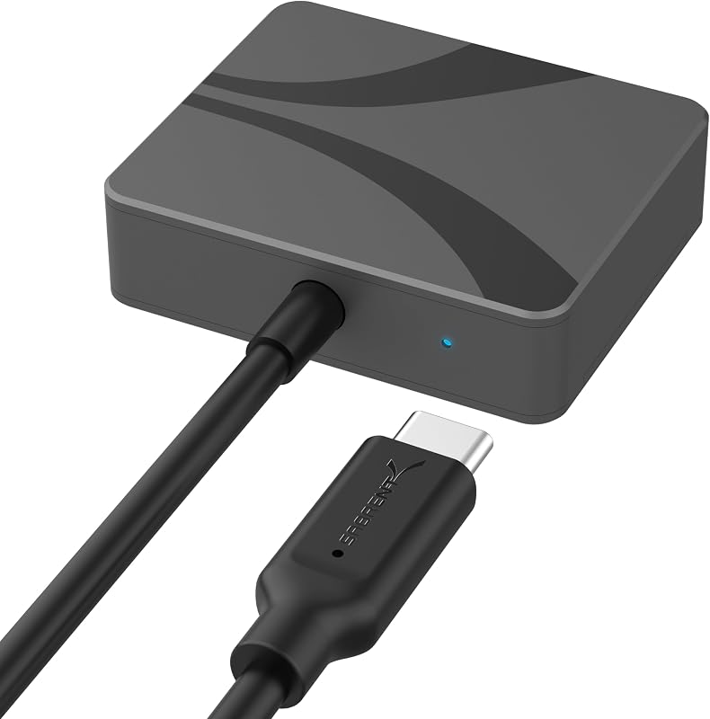 SABRENT USB-C Enclosure for M.2 2230 PCIe NVMe SSDs (EC-NE30) | For M.2 2230 NVMe SSDs; 10Gbps; UASP & TRIM; tool-free; Win, macOS, Linux