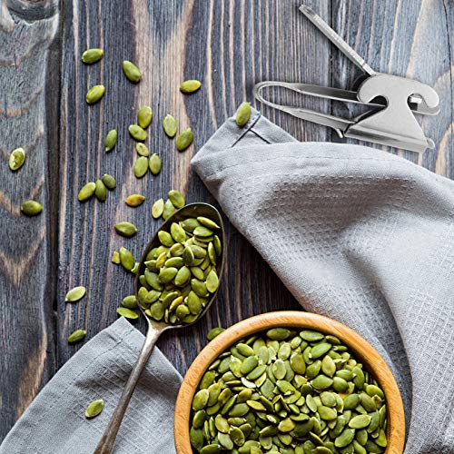 Hemoton Alicate de Sementes de Melão 2 Peças de Aço Inoxidável Alicate de Sementes de Girassol de Me