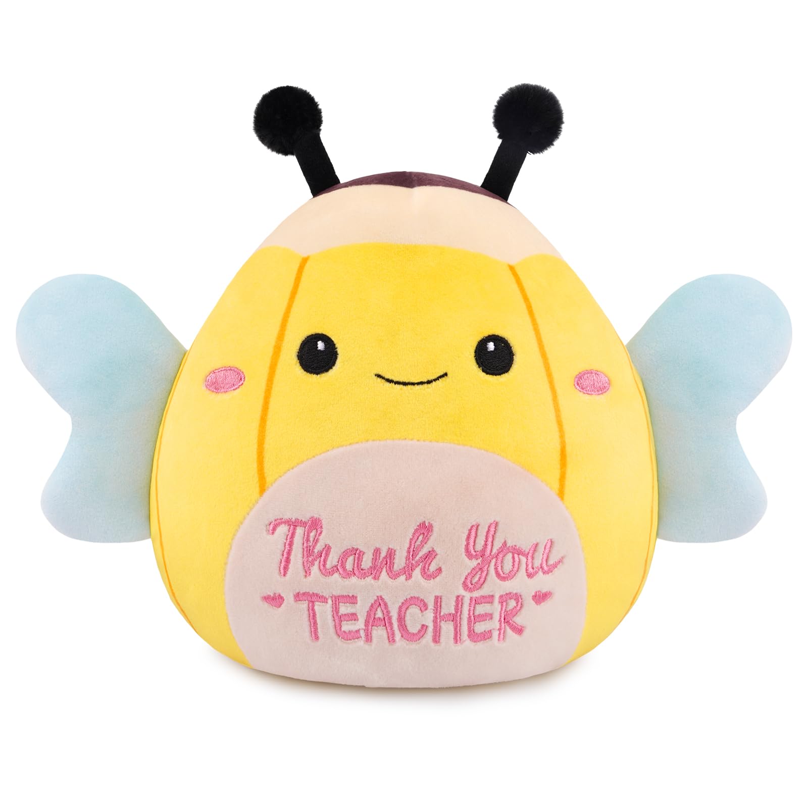 Teacher Appreciation Gifts for Women Men Teachers Cute Pencil Bee Stuffed Animal Kawaii Teacher Appreciation Week Plush Toy