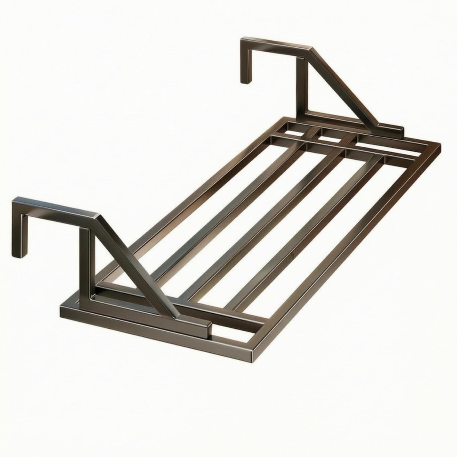 Mensola per da Finestra | Struttura di Supporto Rialzata, Amaca da Finestra per, Basso Profilo, Balcone, 80 Cm