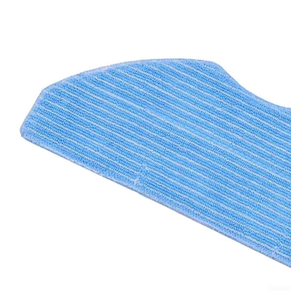 Panni Mocio In Microfibra Di Ricambio Per Aspirapolvere Ezviz RE4/RE4 Plus/RE5/RE5 Plus – Confezione Da 4, Blu, Facili Da Installare, Per Pavimenti Puliti E Igienici - 2