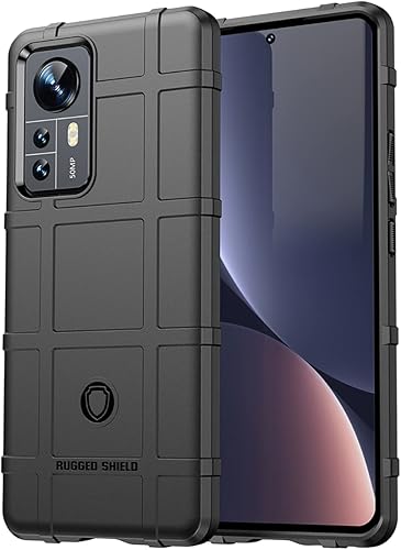 Funda delgada para Xiaomi 12 Pro, resistente funda protectora con grado militar a prueba de golpes, probada contra caídas y cubierta protectora de