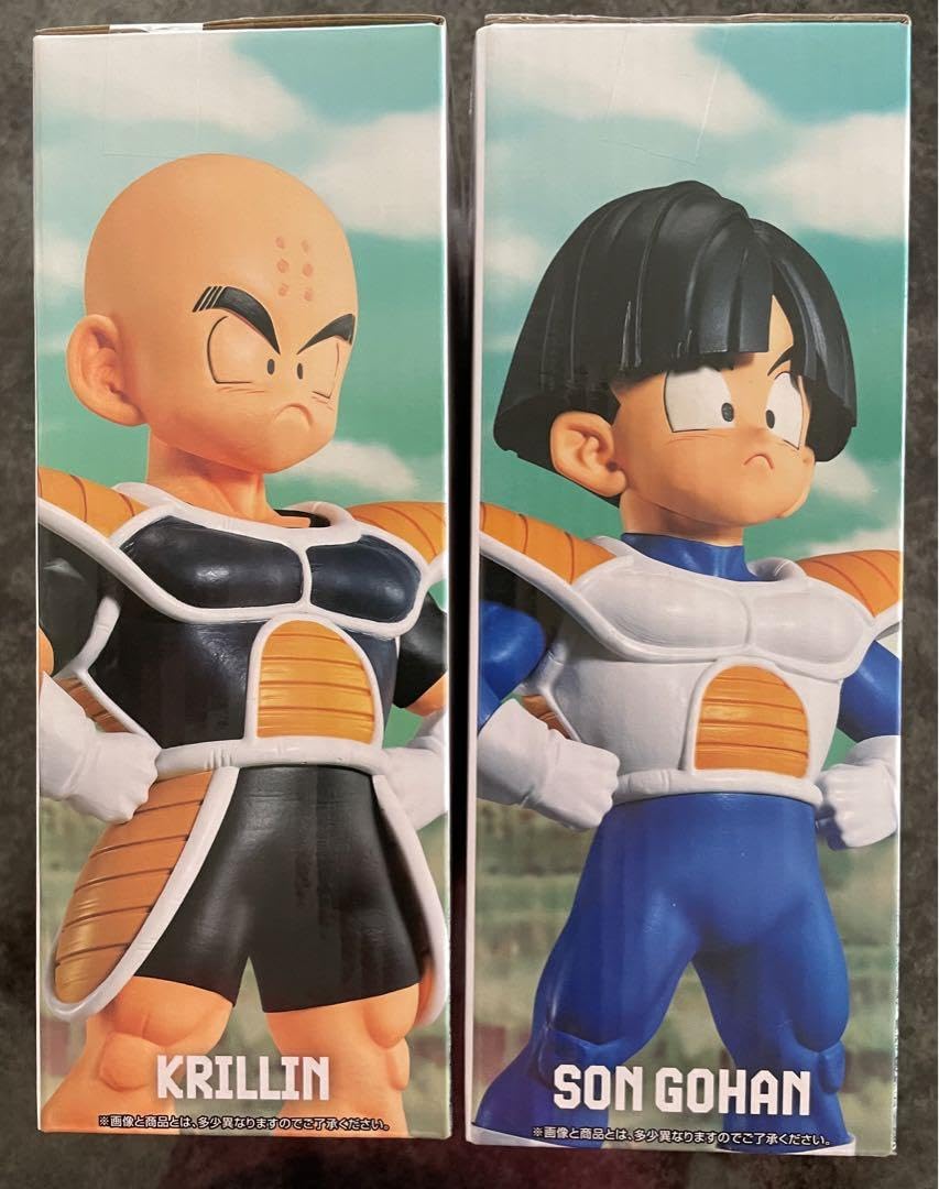 一番くじ ドラゴンボール B賞 クリリン C賞 悟飯 フィギュア2体セット クリリン/孫悟飯レビュー】一番くじ ドラゴンボール BATTLE ON