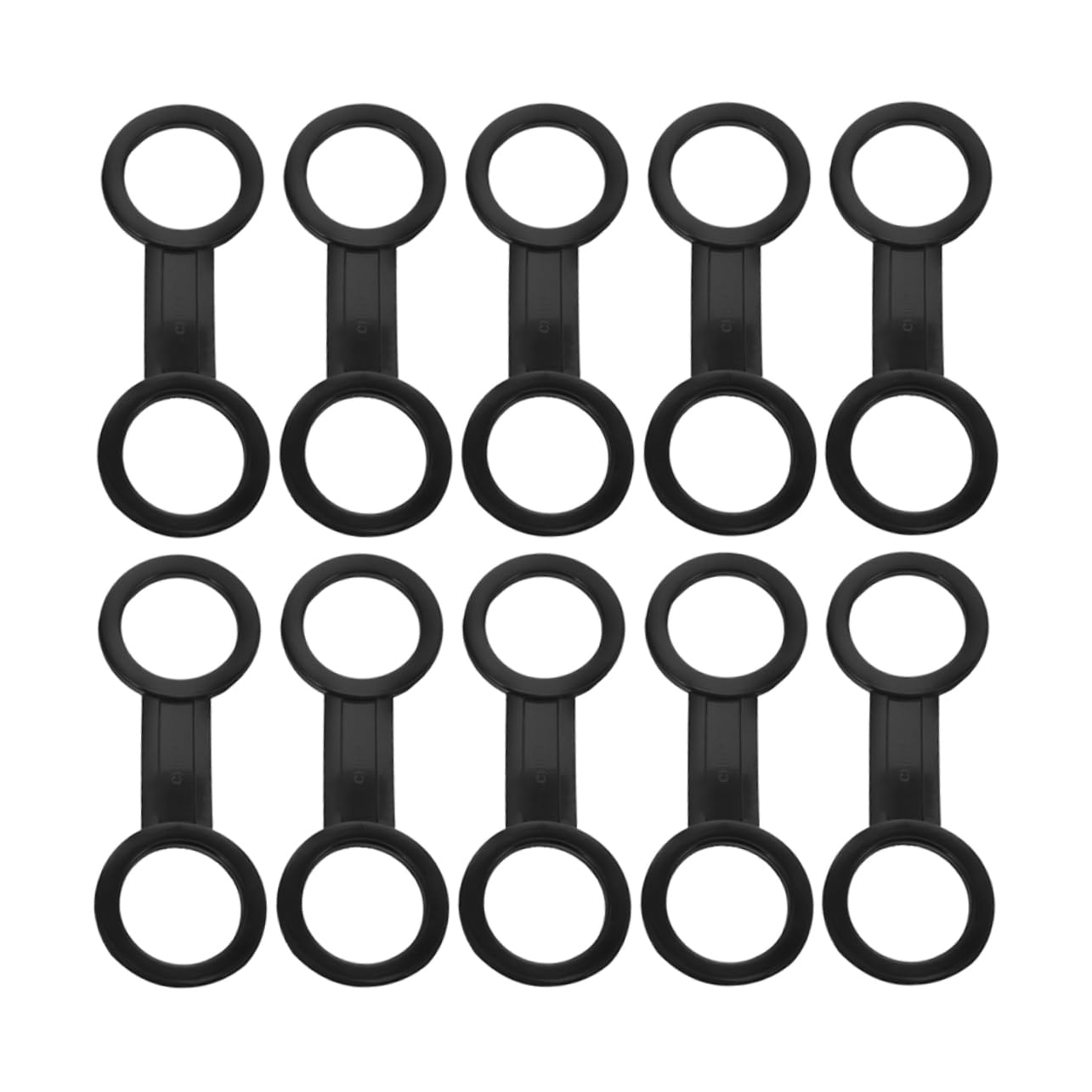 HANABASS 10pcs Snorkeling Gear Set Diving Goggles Buckle Wrist Strap Silicone Mask Strap Clip Perfect for Adults