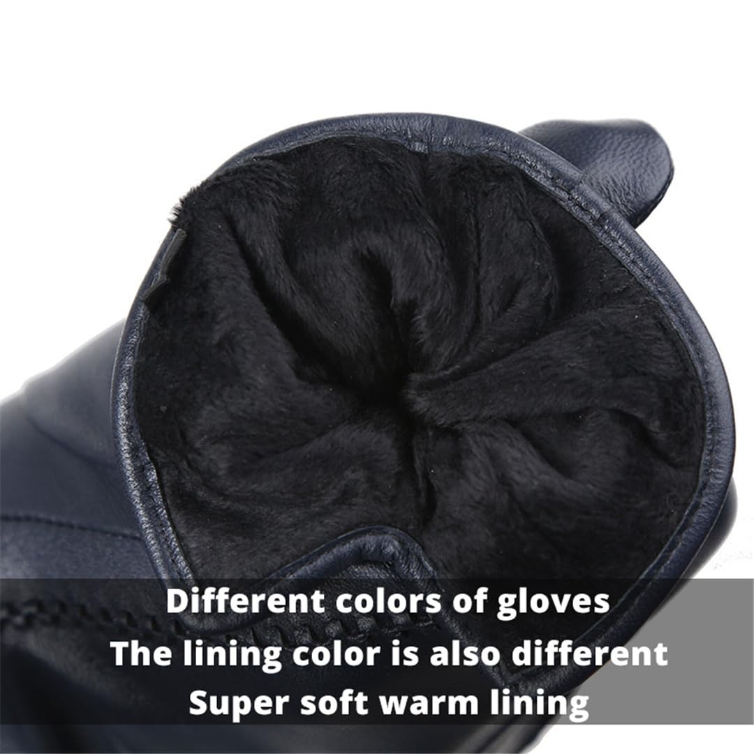Yeuyyben Guanti Da Donna Multicolori Guanti Lunghi In Pelle Guanti In Pelle Da Donna In Pelle Di Pecora Mantieni Caldi I Guanti Invernali Da Donna