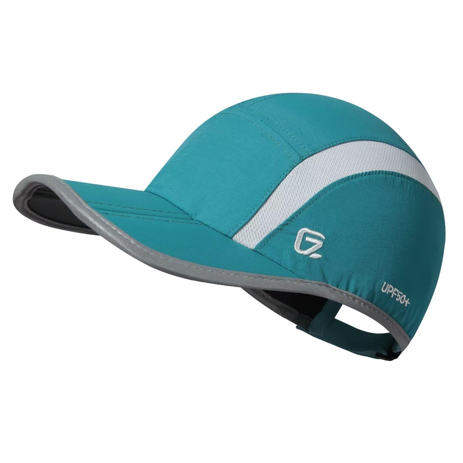 GADIEMKENSD UPF50+ Folding Outdoor Hat Unstructured Reflective Design Breathable Soft Sport Cap for Outdoor Sport — view 28