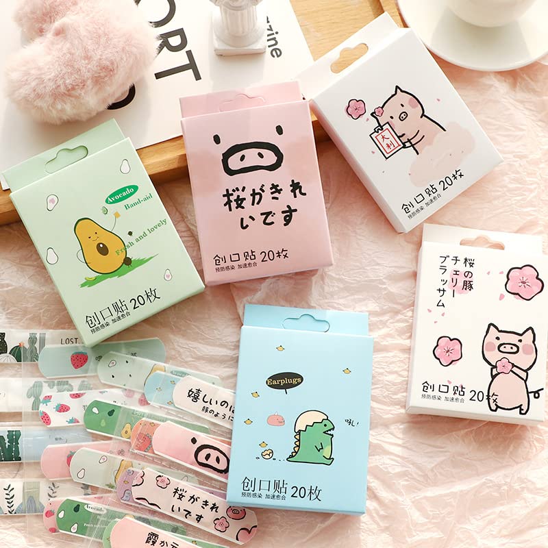 Mahek Waterproof Breathable Cute Cartoon Band Aid Homeostasis Adhesive Bandages First Aid (Pack Of 40 Pcs/Set) (B09THB5P7V) Amazon Price History, Amazon Price Tracker