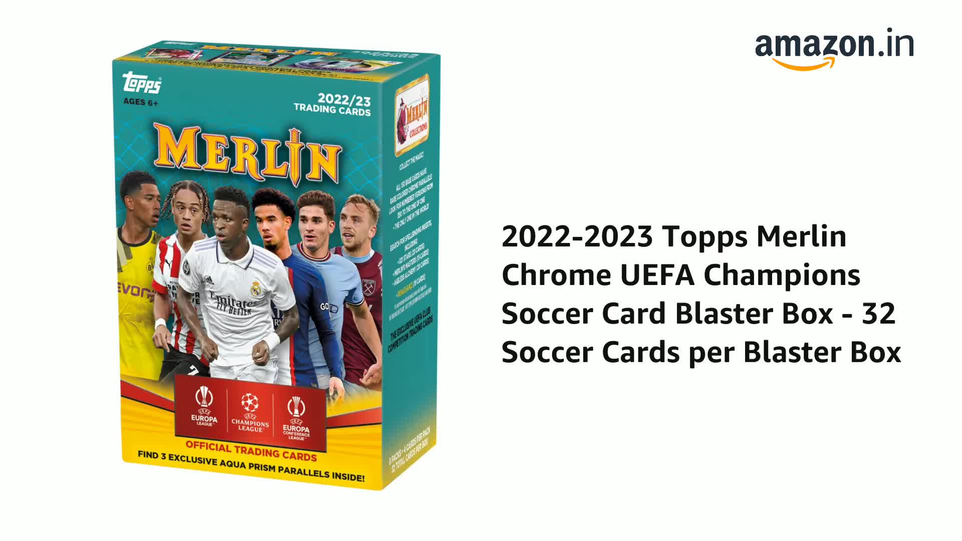 Topps 2022-2023 Merlin Chrome Uefa Champions Soccer Card