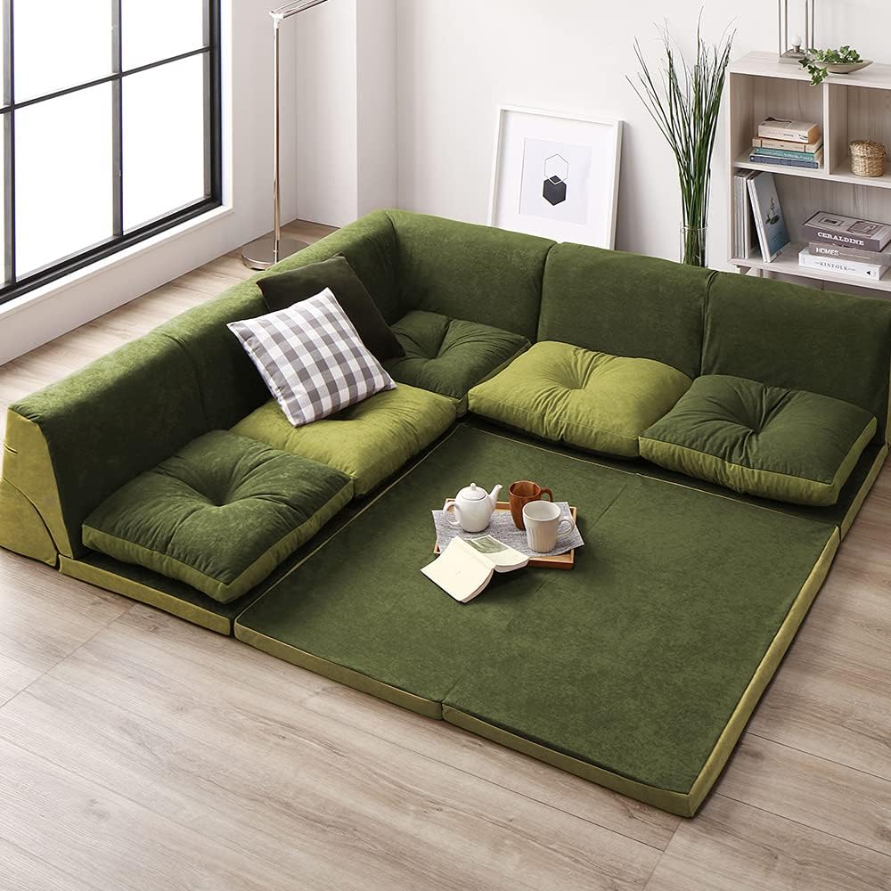 ローソファ 気持ちよさにこだわった レイアウト自由 リクライニング