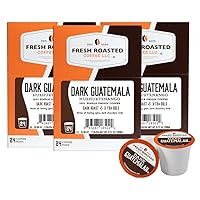 Vista 24 de Fresh Roasted Coffee, Tarrazu de Costa Rica, tostado medio, 24 cápsulas para cafeteras K Cup