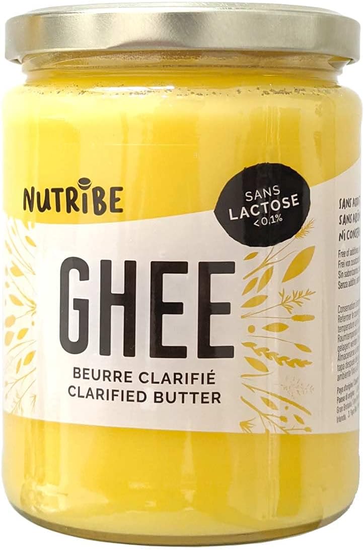 Nutribe GHEE 460g Grass Fed Cow Clarified Butter No Burn, Bulletproof
