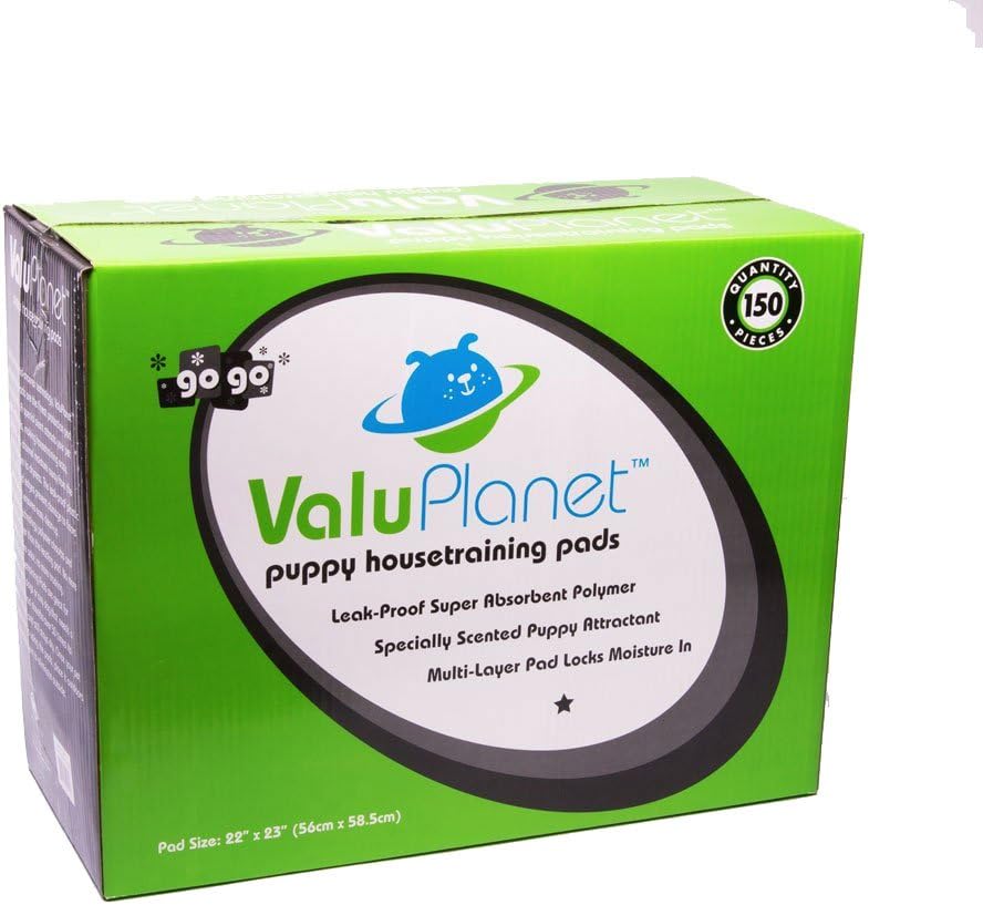 GOGO ValuPlanet 150-Pack Dog Training Pads