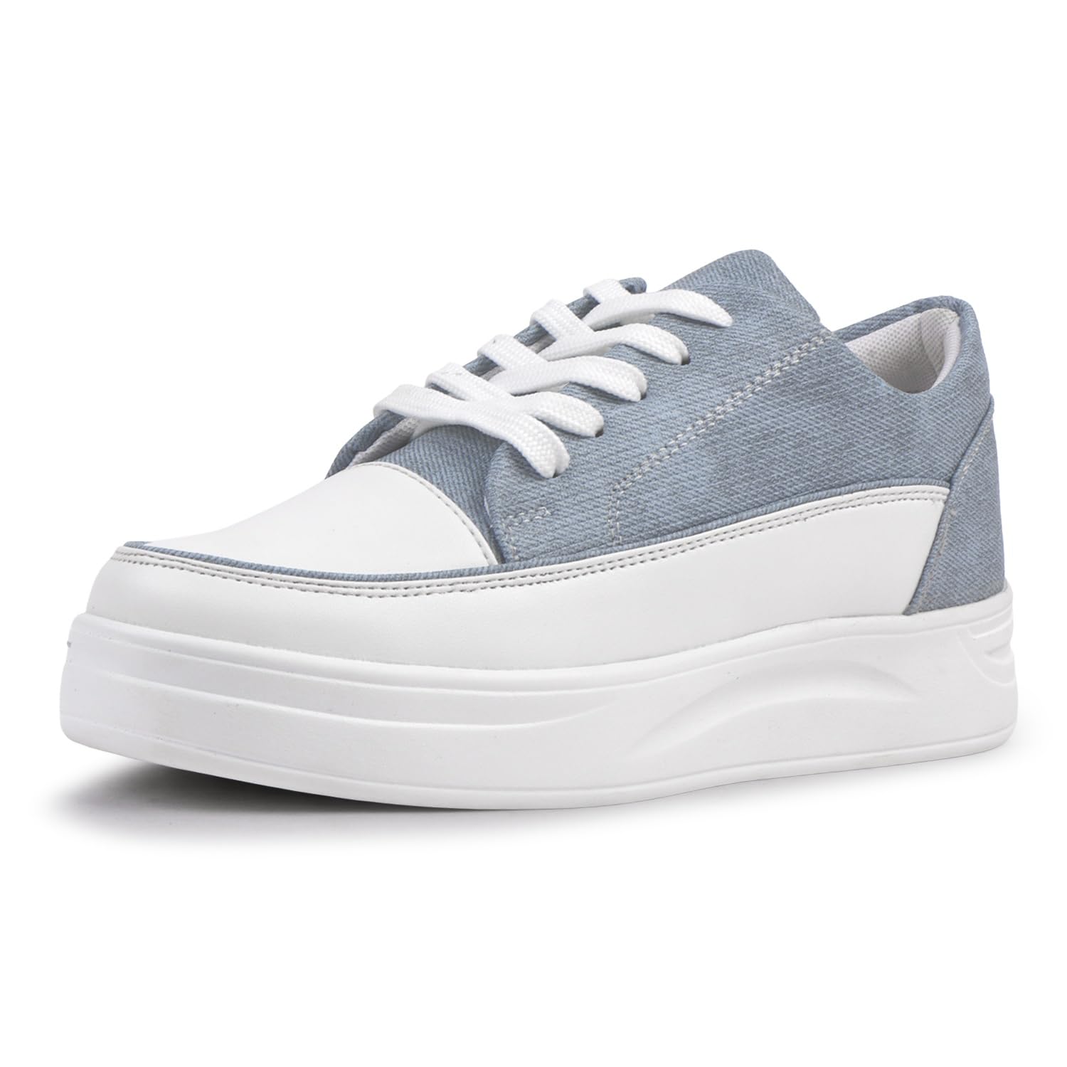 Women Casual Stylish Sneakers I Cushioned Insole I All Day Comfortable I Lightweight and Stylish Shoes for Girls CNV7018