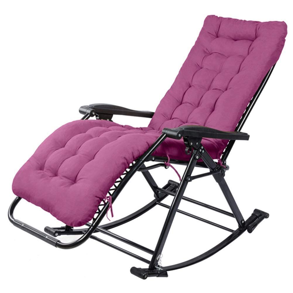 Chaise à bascule zero gravity respirante, finie la chaleur étouffante sur le transat de jardin