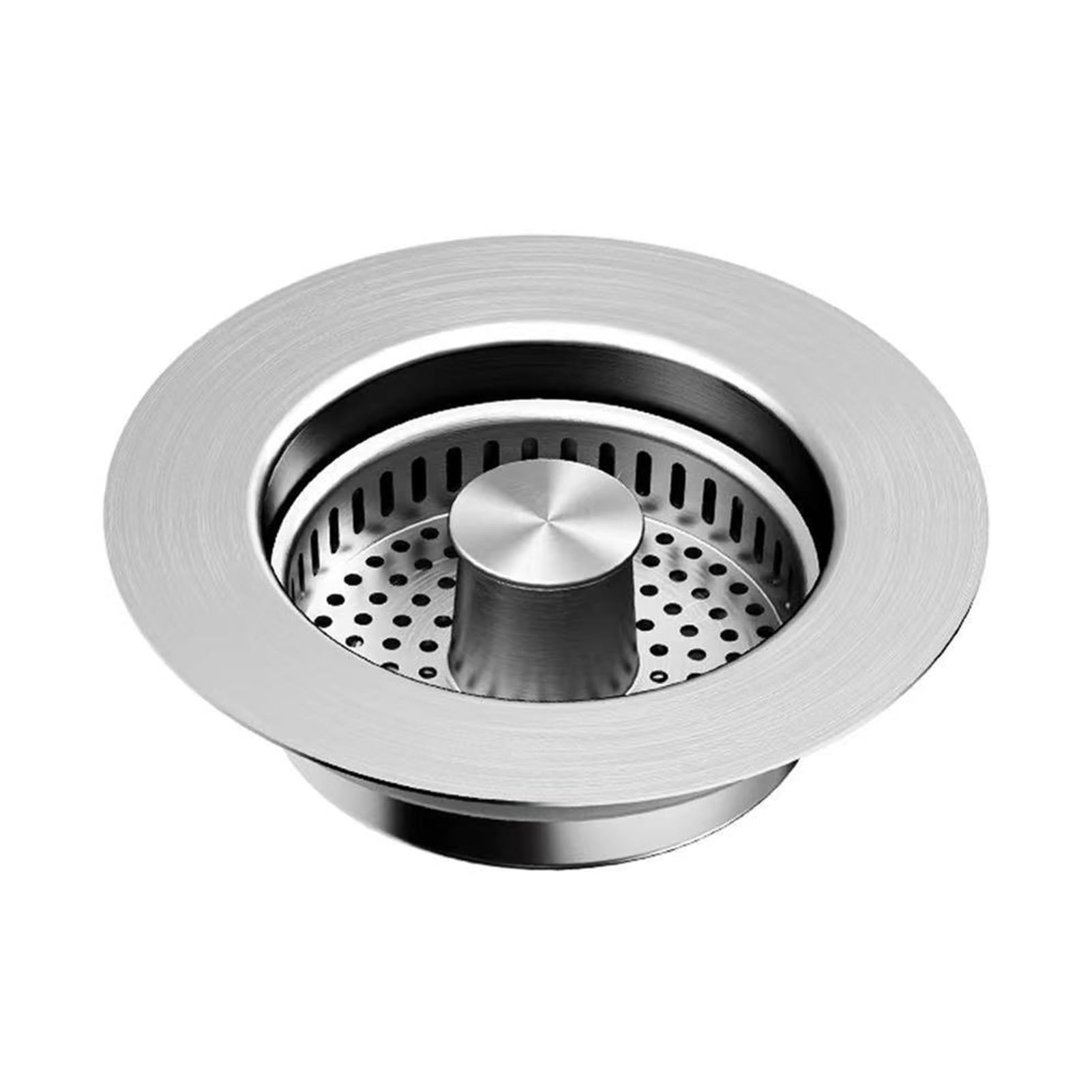 Sink Strainer Waste 4pcs 3 in 1 Stainless Steel Sink Stopper