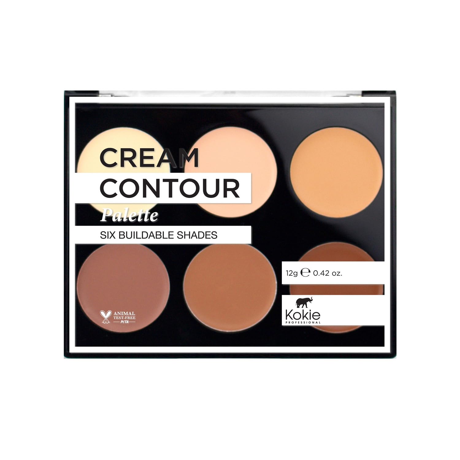 Kokie CRM CONTOUR PALETTE LGT/MED