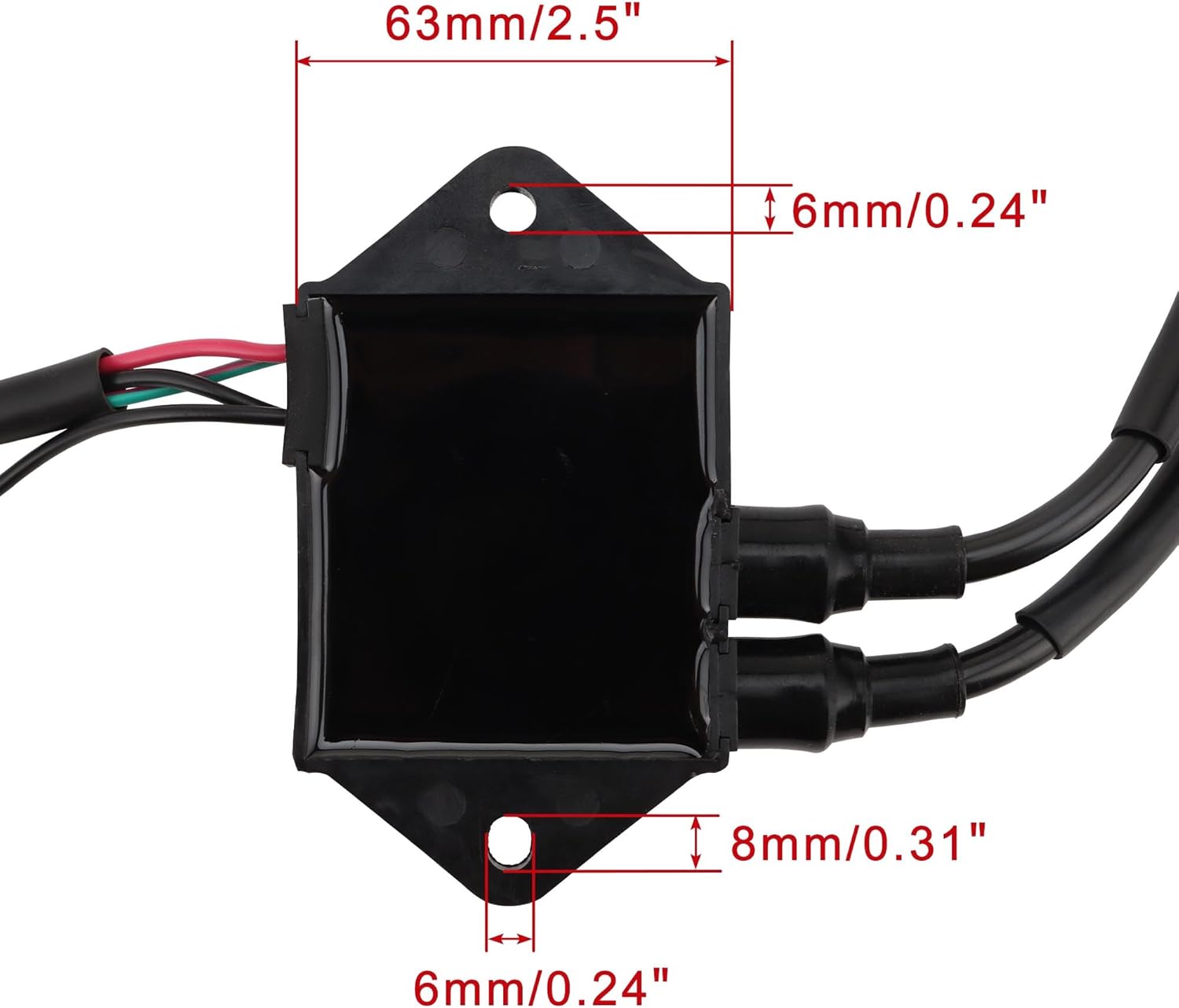 WOOSTAR CDI Unit Ignition Coil Replacement for Suzuki 9.9HP 15HP Outboard Engine OEM 32900-93901 32900-93902