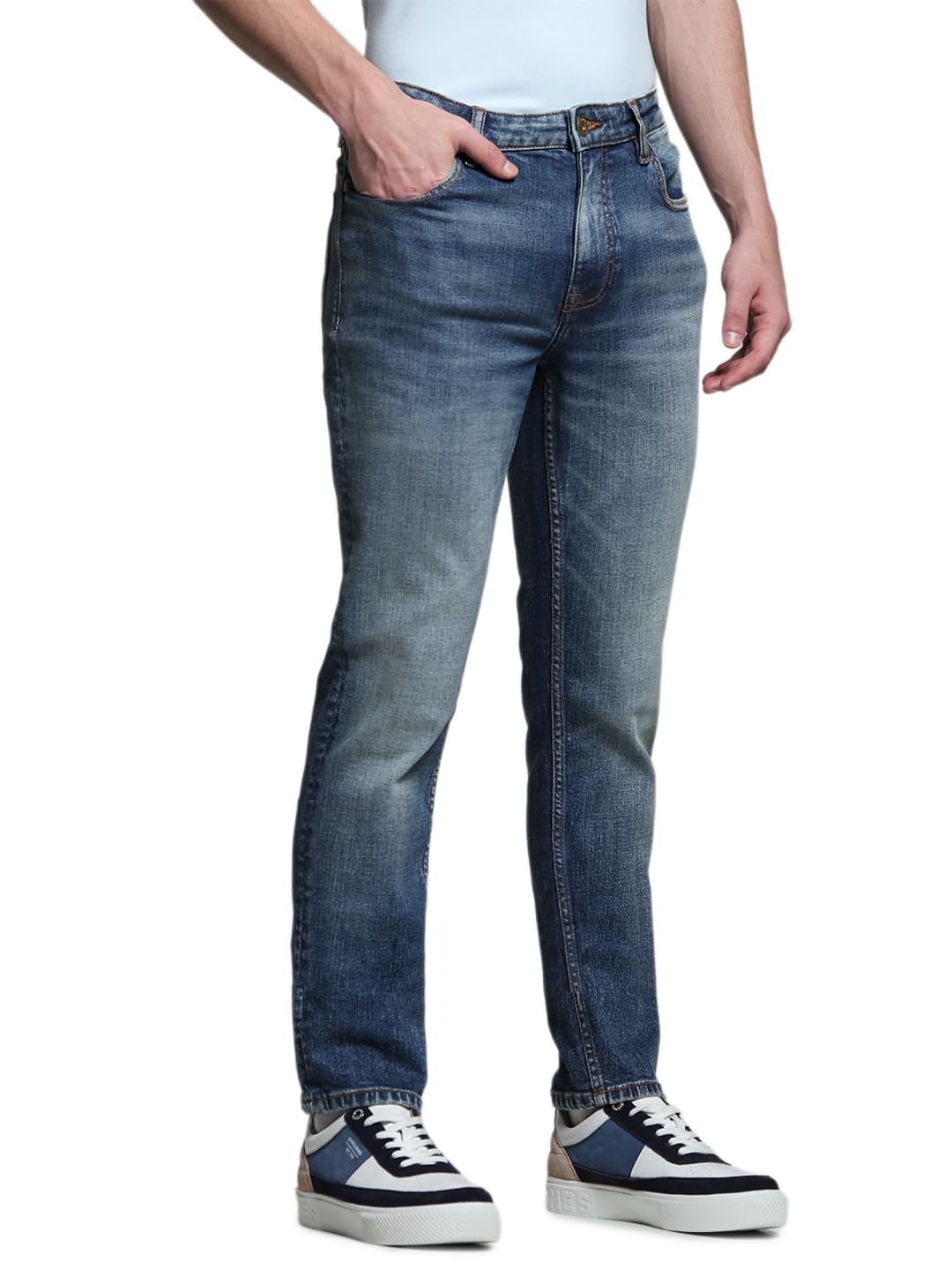 jack & jones Men's Mid Rise Slim Jeans-picture-36