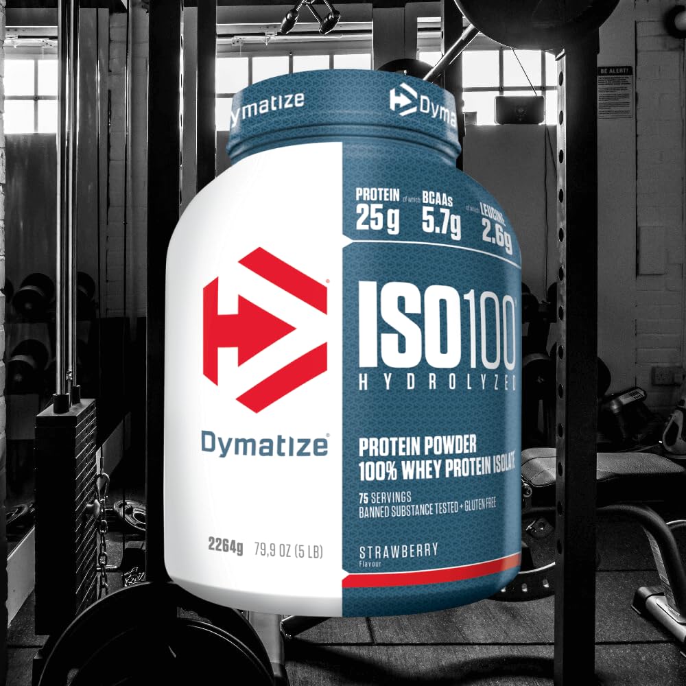 Dymatize ISO 100 (2264g) Strawberry
