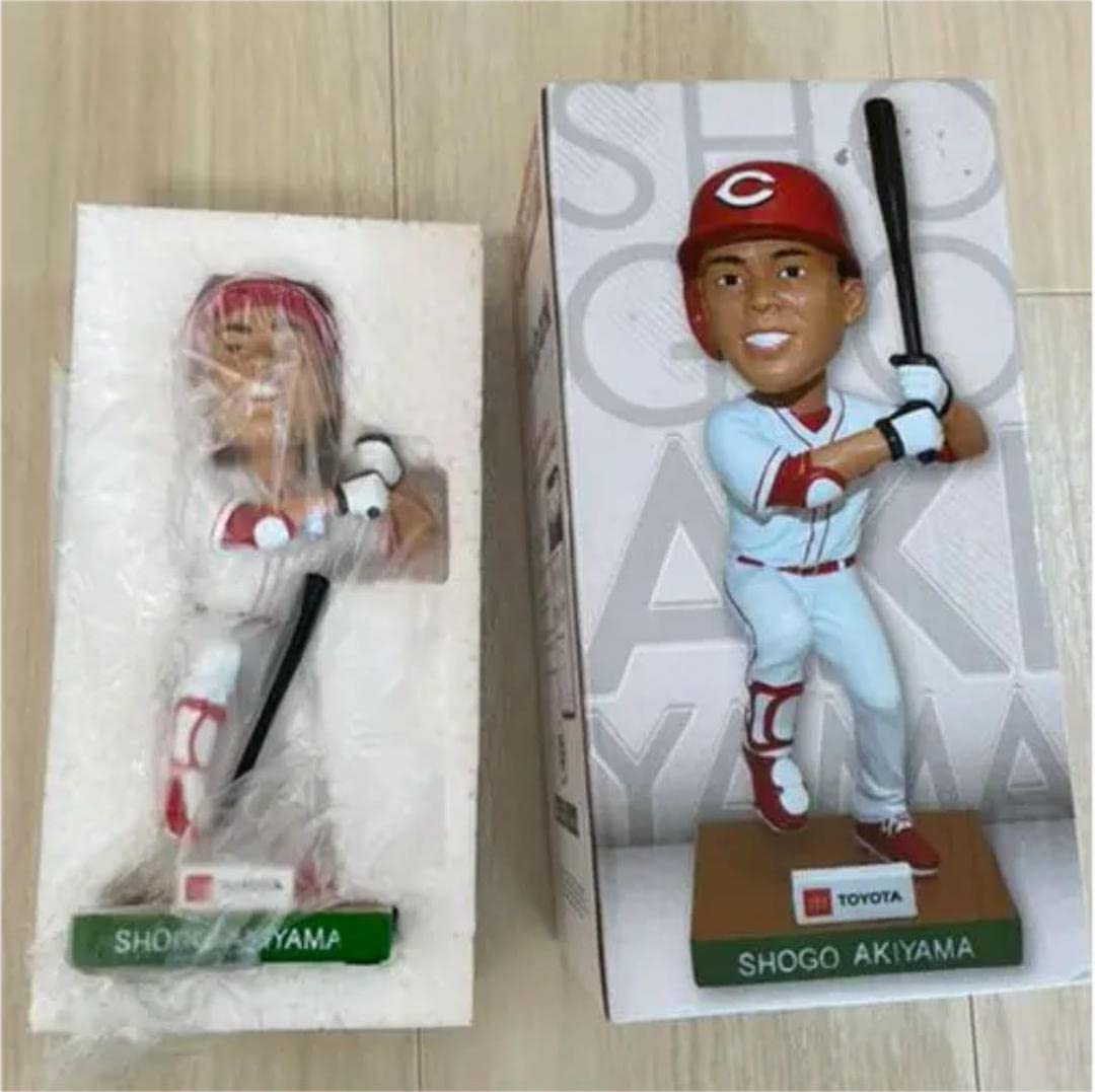 秋山翔吾 ボブルヘッドフィギュア シンシナティ・レッズ Amazon.co.jp: 秋山翔吾 ボブルヘッド フィギュア シンシナティレッズ