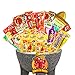 Mexican Candy Variety Pack (50 Count) Non-Spicy, Dulces Mexicanos, Mexican Snacks, with Obleas, Bubulubu, Vero Candy, Mazapan, by Sabores de Mexico