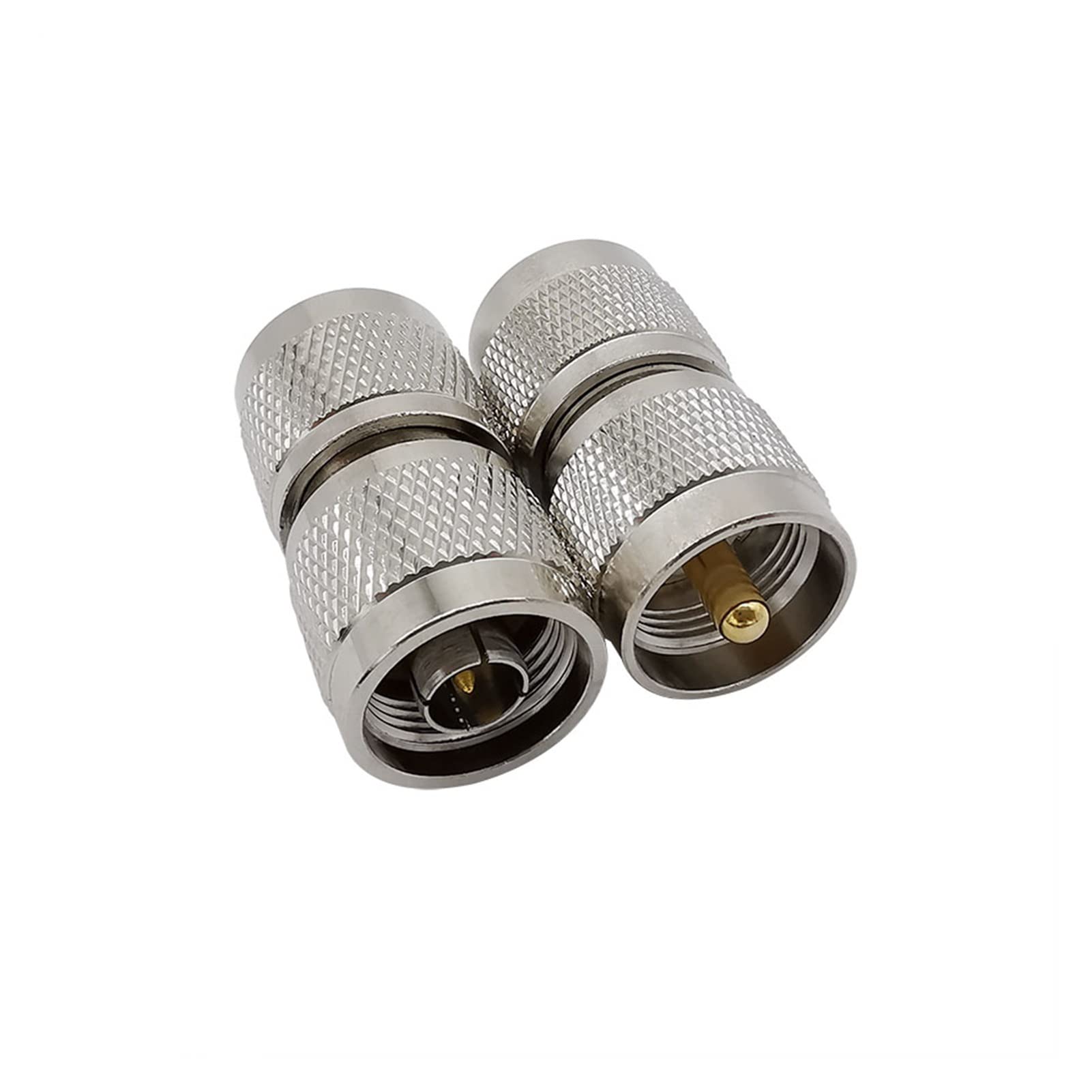 Demasiado 4pcs / lot métal UHF so239 pl259 Féminin mâle à n mâle fiche fiche Jack Droite RF Kit de connecteur Adaptateur coaxial coaxial