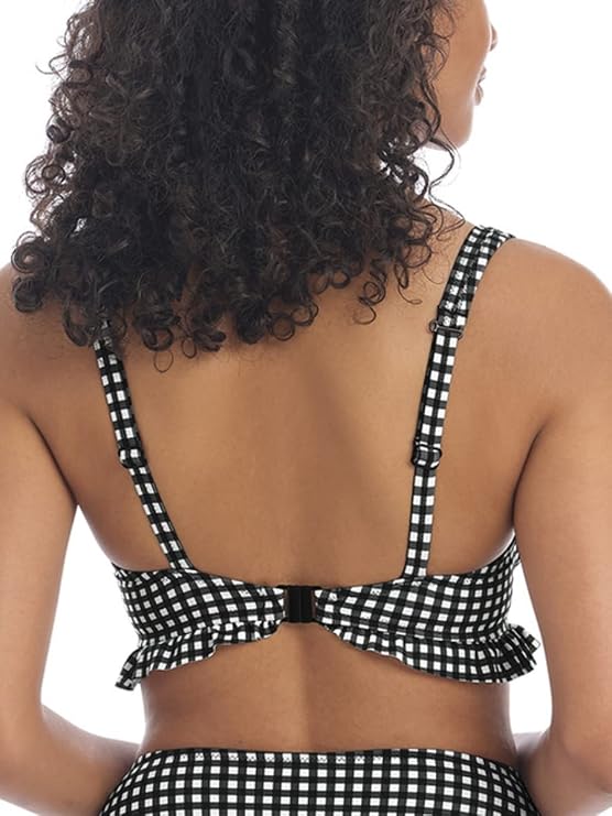 Freya Swim Women's Check in Underwire Underwire Ruffle Bikini Top
